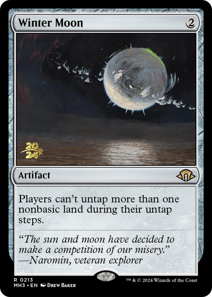 Winter Moon [Modern Horizons 3 Prerelease Promos] | Golgari Games