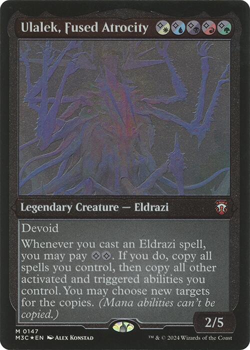 Ulalek, Fused Atrocity (Display Commander) [Modern Horizons 3 Commander] | Local Legends