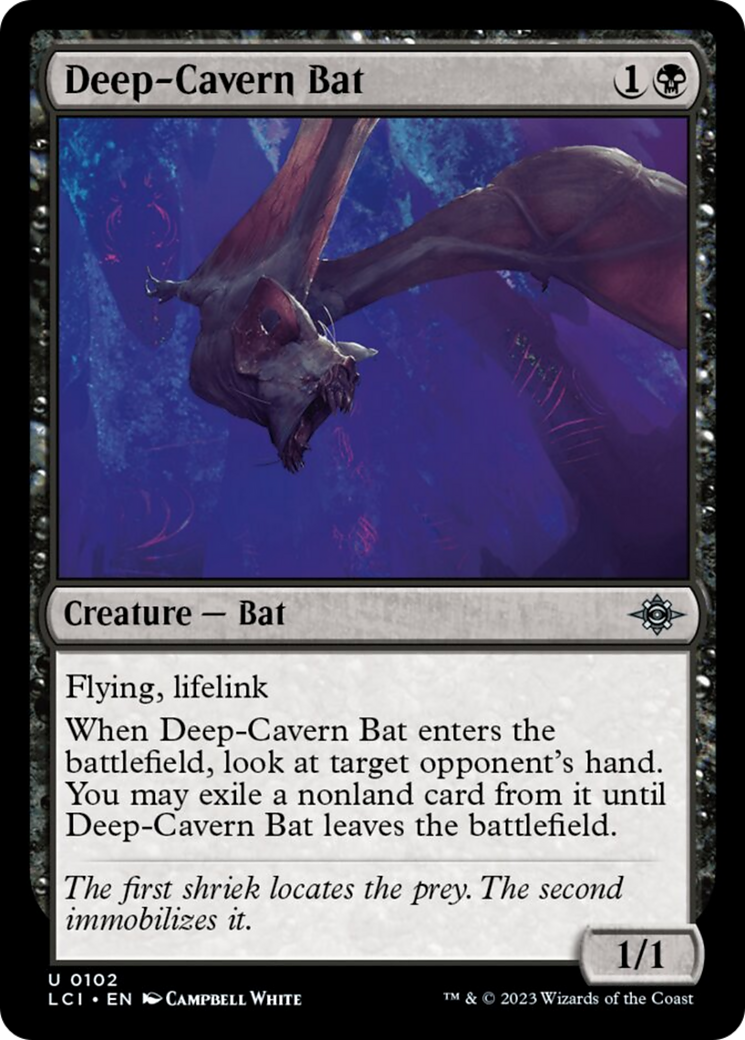 Deep-Cavern Bat [The Lost Caverns of Ixalan] | Golgari Games