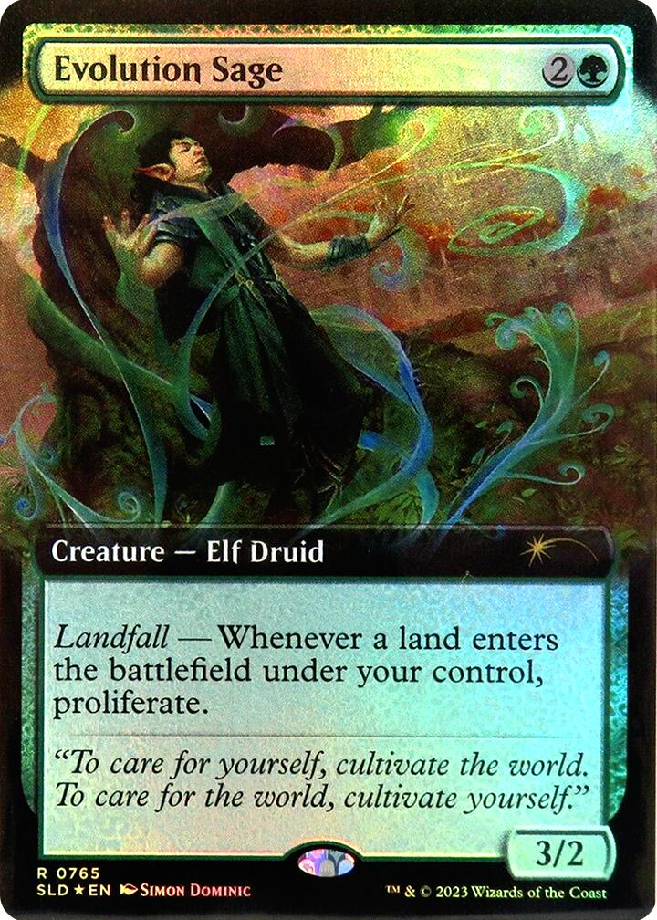 Evolution Sage (Extended Art) [Secret Lair Drop Series] | Local Legends