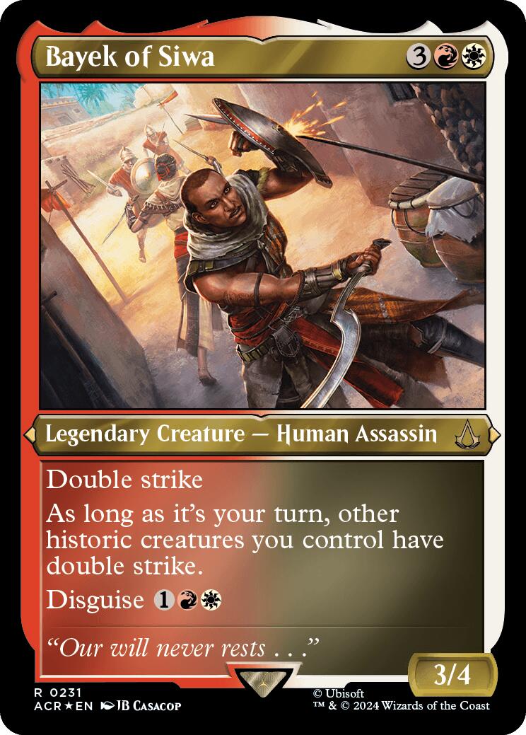 Bayek of Siwa (Foil Etched) | Local Legends
