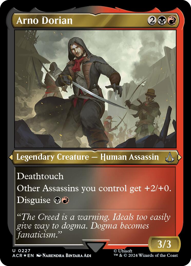 Arno Dorian (Foil Etched) [Assassin's Creed] | Local Legends