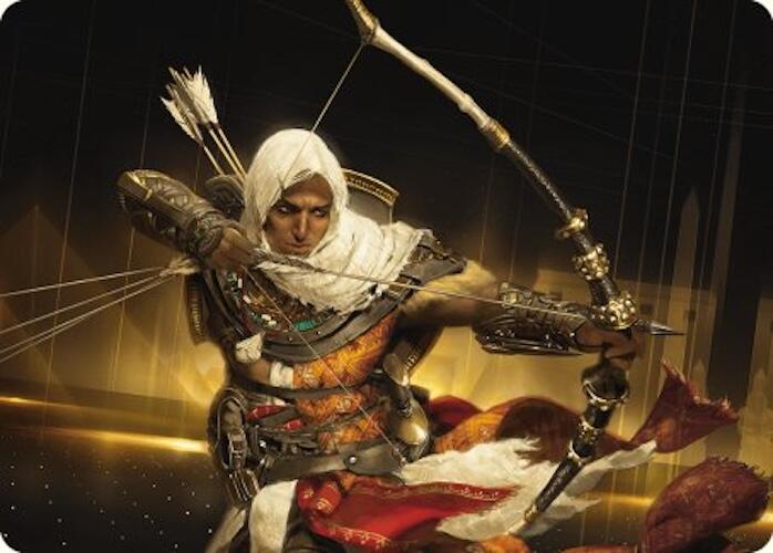 Bayek of Siwa Art Card [Assassin's Creed Art Series] | Golgari Games