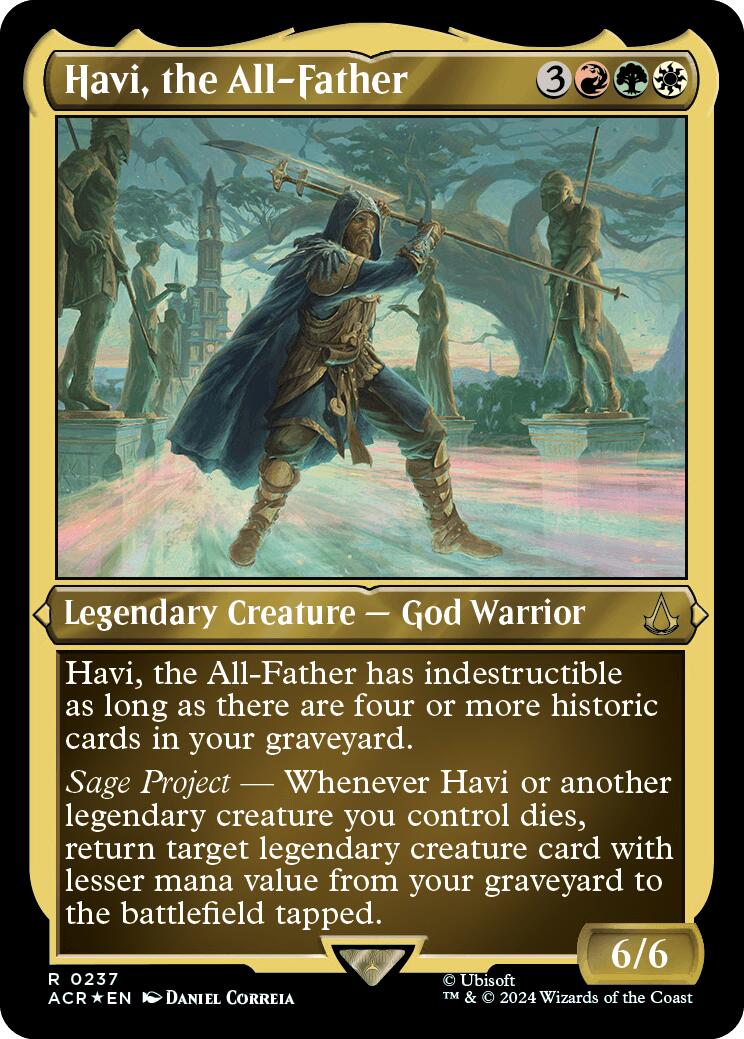Havi, the All-Father (Foil Etched) [Assassin's Creed] | Local Legends