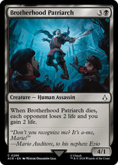 Brotherhood Patriarch [Assassin's Creed] | Golgari Games