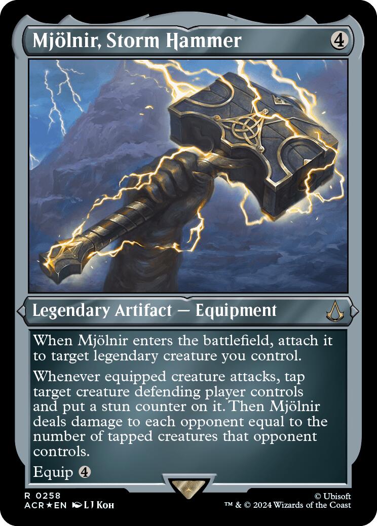 Mjolnir, Storm Hammer (Foil Etched) | Local Legends
