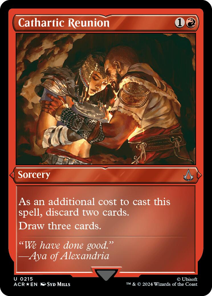 Cathartic Reunion (Foil Etched) [Assassin's Creed] | Local Legends