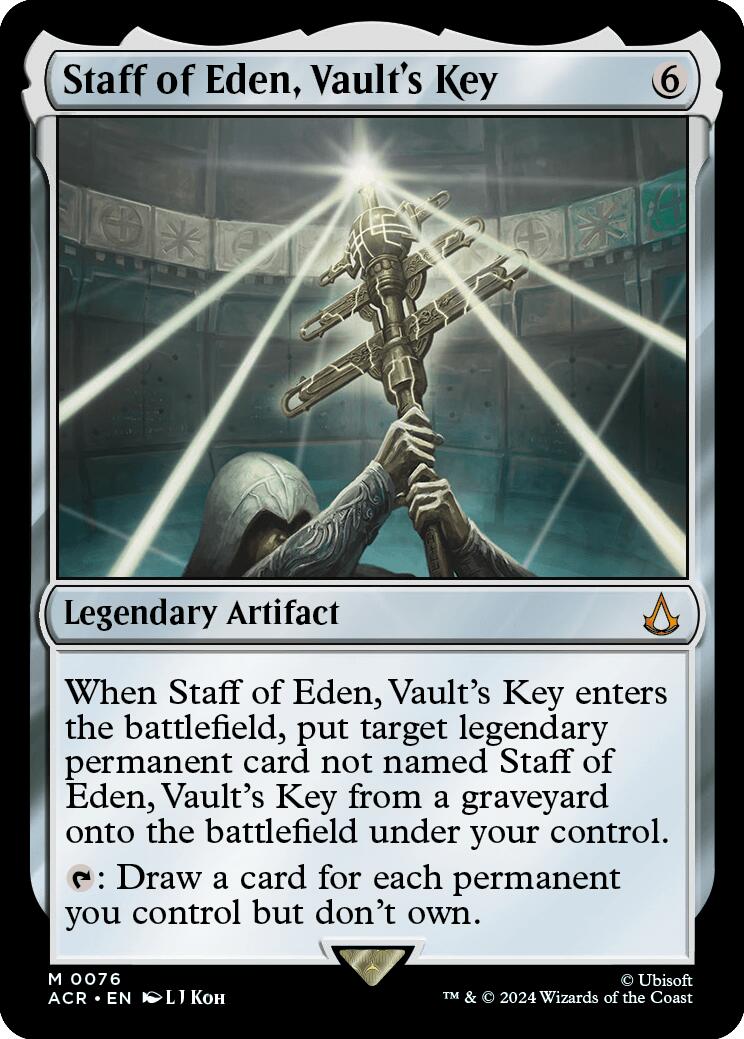 Staff of Eden, Vault's Key | Local Legends