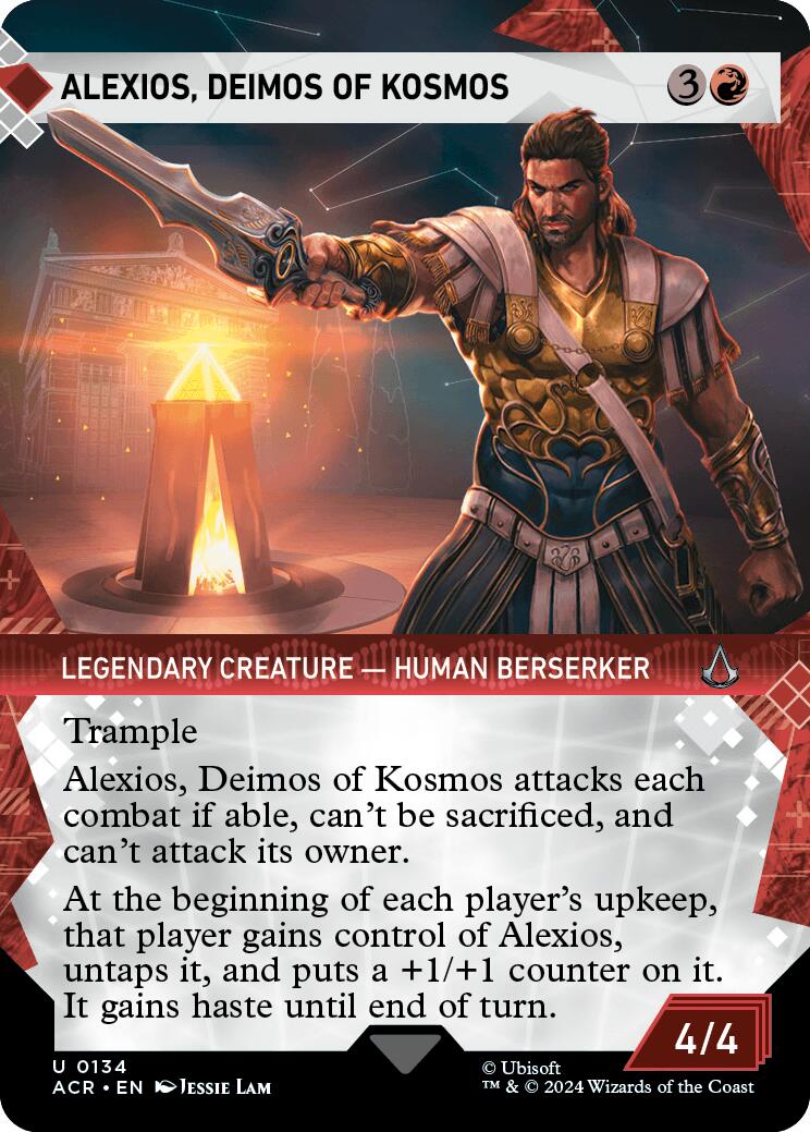 Alexios, Deimos of Kosmos (Showcase) [Assassin's Creed] | Golgari Games