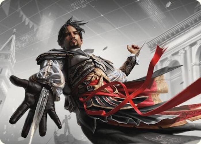 Ezio Auditore da Firenze Art Card [Assassin's Creed Art Series] | Golgari Games