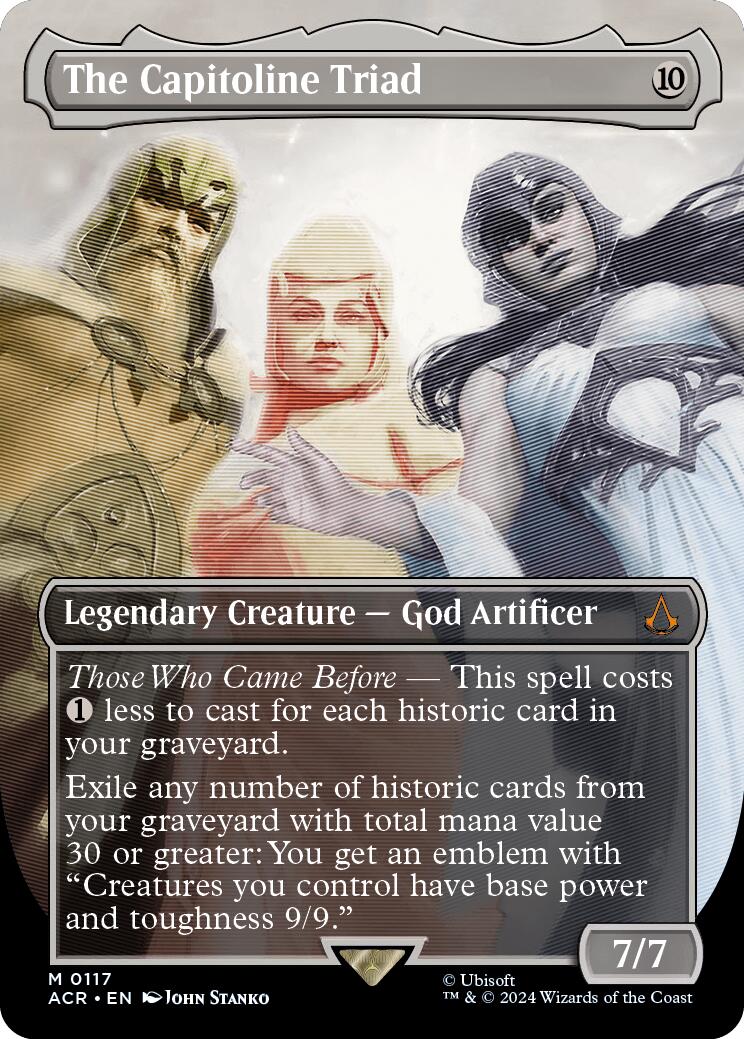 The Capitoline Triad (Borderless) | Local Legends