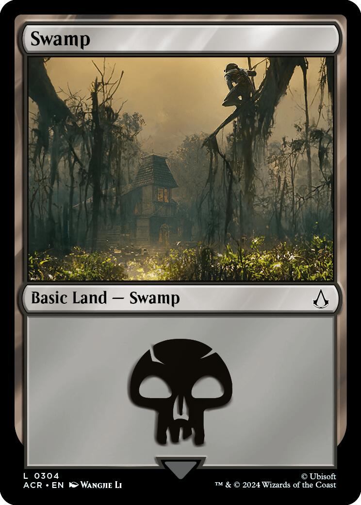 Swamp (0304) [Assassin's Creed] | Golgari Games