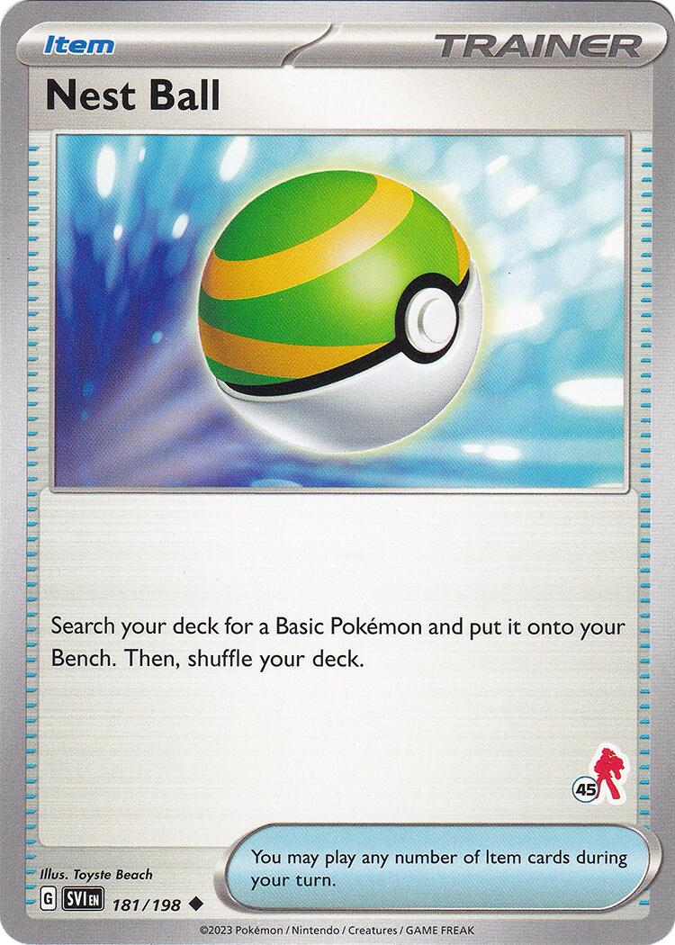 Nest Ball (181/198) (Armarouge Stamp #45) [Battle Academy 2024] | Local Legends