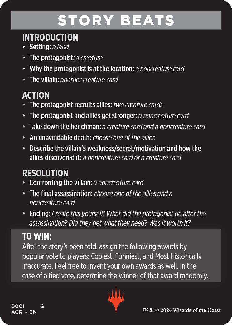 Into The Story: Assassin Edition (Magic Minigame) [Assassin's Creed Minigame] | Local Legends