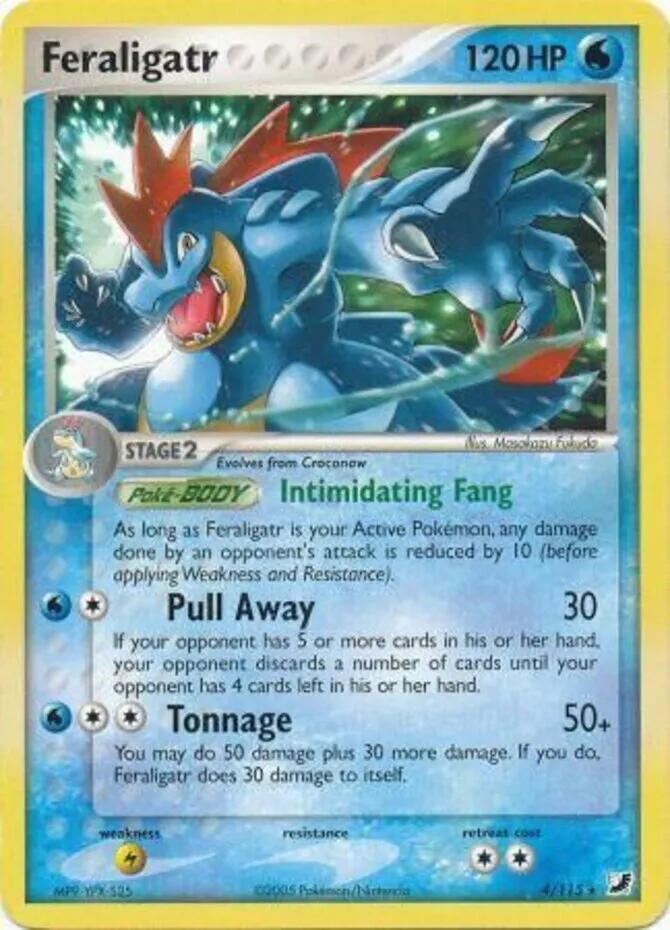 Feraligatr (4/115) (Theme Deck Exclusives) [EX: Unseen Forces] | Local Legends