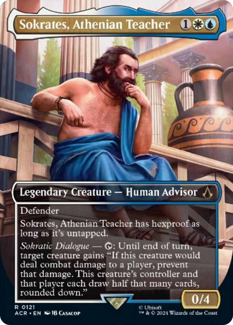 Sokrates, Athenian Teacher (Borderless) | Local Legends