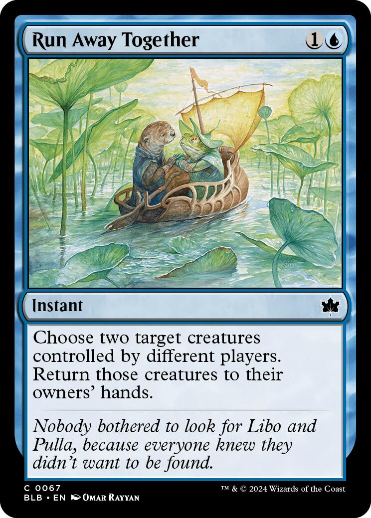 Run Away Together | Local Legends