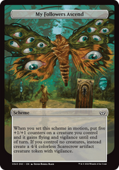My Followers Ascend (Full Art) [Duskmourn: Archenemy] | Local Legends