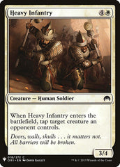 Heavy Infantry [Mystery Booster] | Golgari Games