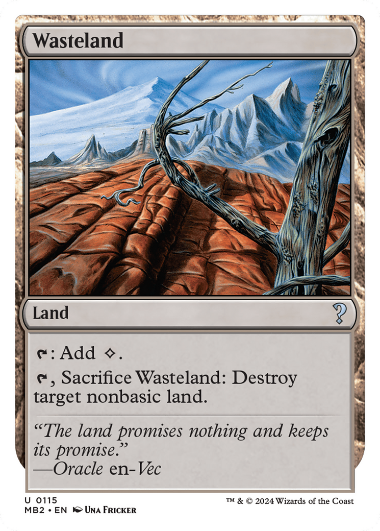 Wasteland [Mystery Booster 2] | Local Legends