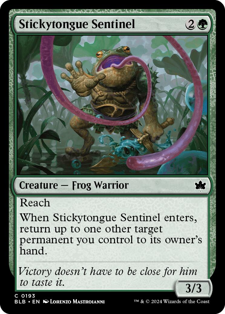 Stickytongue Sentinel | Local Legends