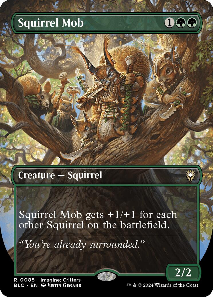Squirrel Mob (Borderless) | Local Legends