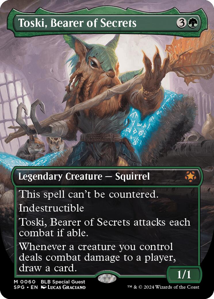 Toski, Bearer of Secrets (Borderless) | Local Legends