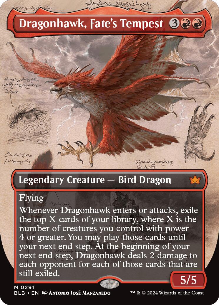 Dragonhawk, Fate's Tempest (Borderless) | Local Legends