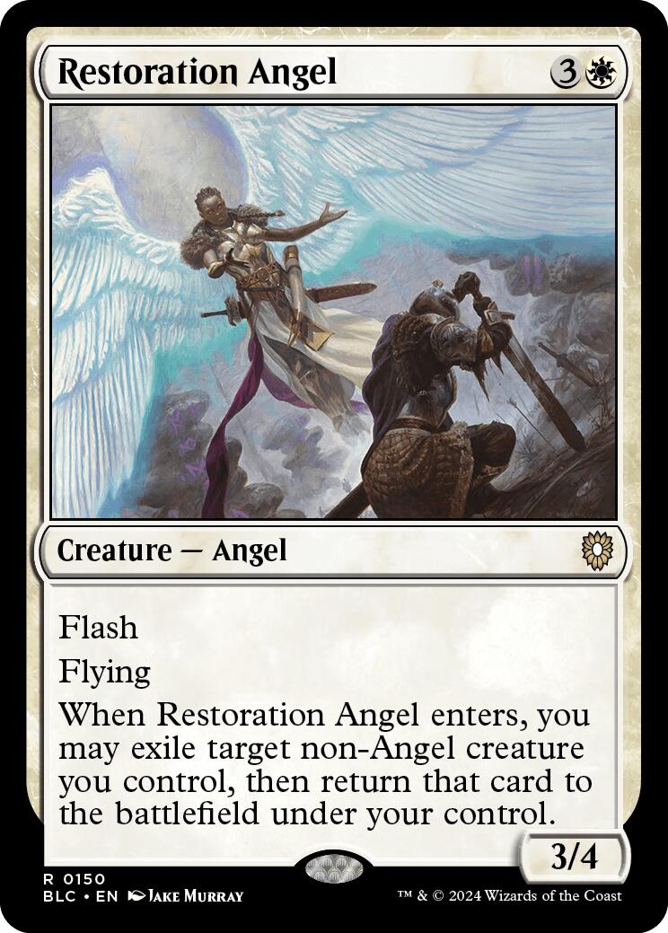 Restoration Angel [Bloomburrow Commander] | Local Legends