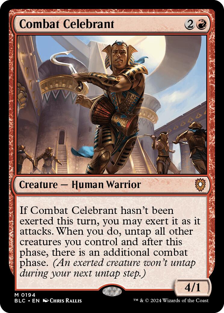 Combat Celebrant [Bloomburrow Commander] | Local Legends