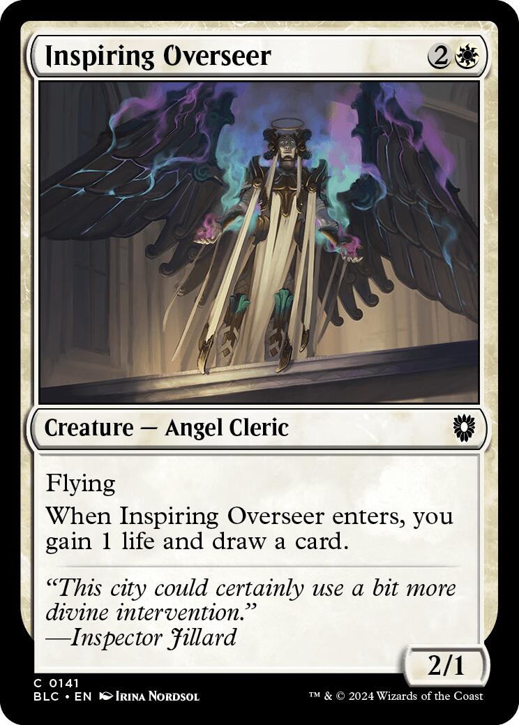 Inspiring Overseer [Bloomburrow Commander] | Local Legends