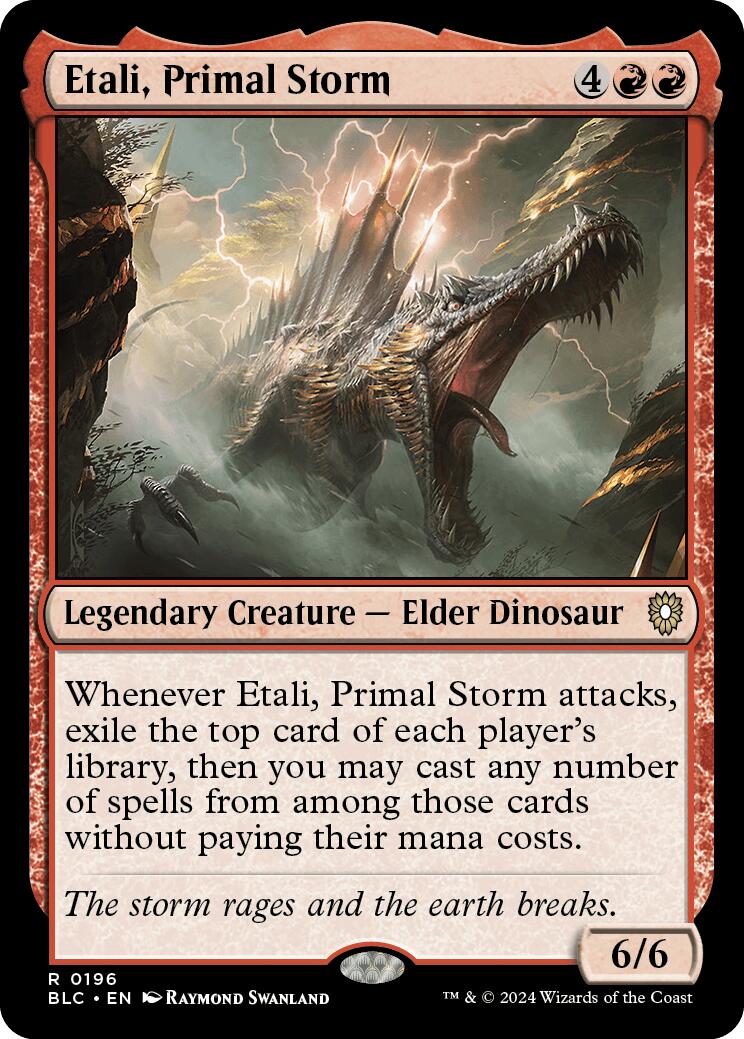 Etali, Primal Storm [Bloomburrow Commander] | Local Legends