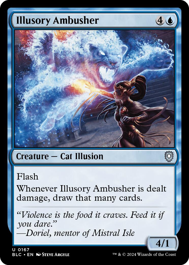 Illusory Ambusher [Bloomburrow Commander] | Local Legends