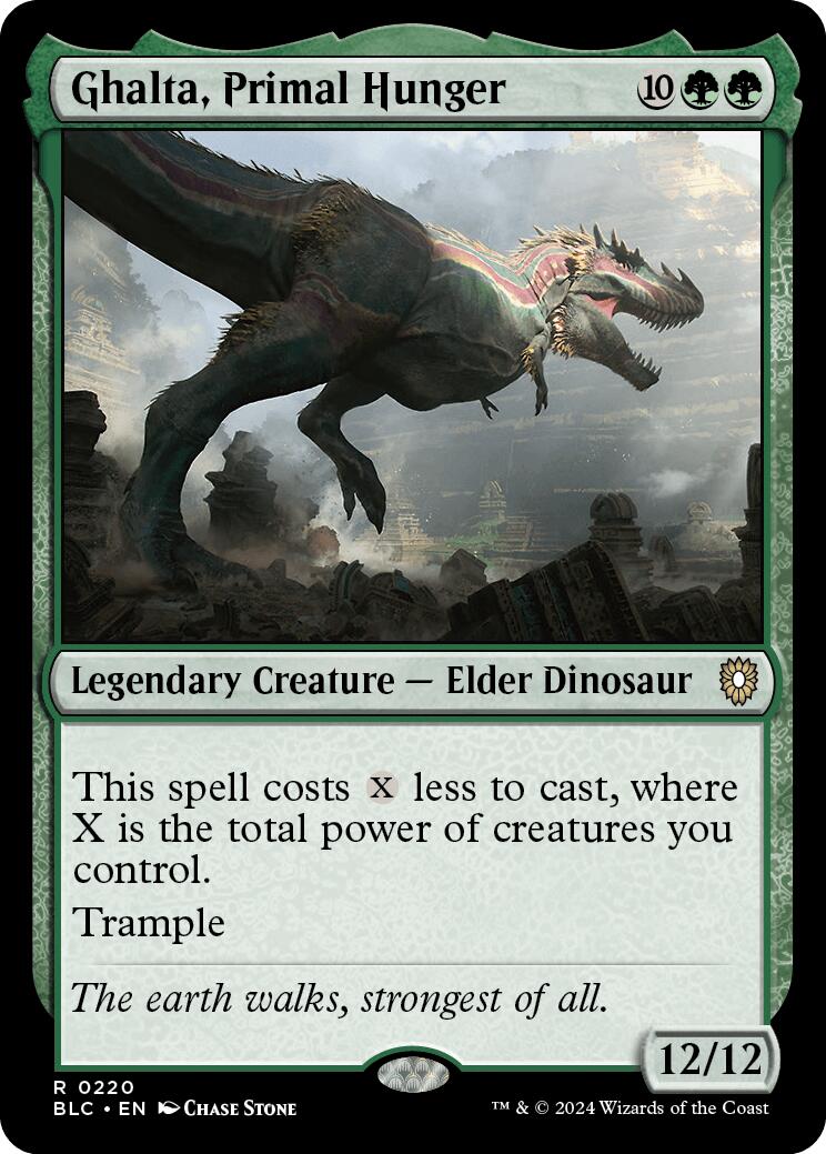 Ghalta, Primal Hunger [Bloomburrow Commander] | Local Legends