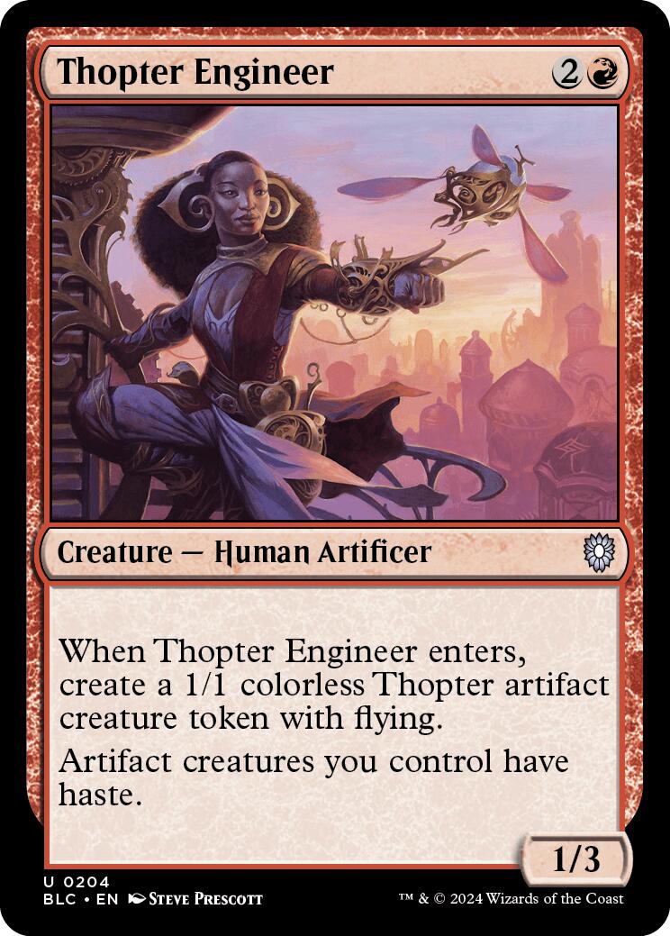 Thopter Engineer [Bloomburrow Commander] | Local Legends