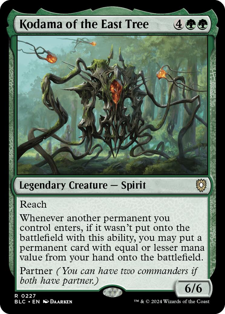Kodama of the East Tree [Bloomburrow Commander] | Local Legends