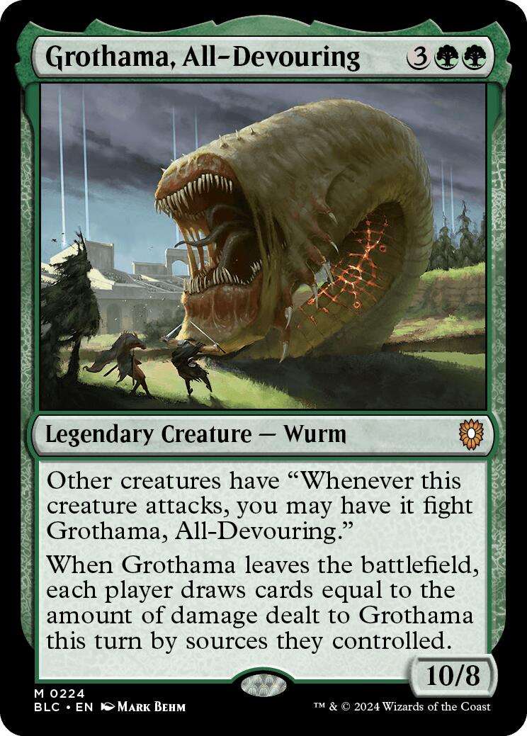 Grothama, All-Devouring [Bloomburrow Commander] | Golgari Games