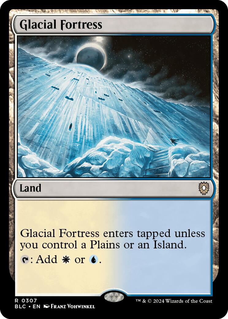 Glacial Fortress [Bloomburrow Commander] | Local Legends