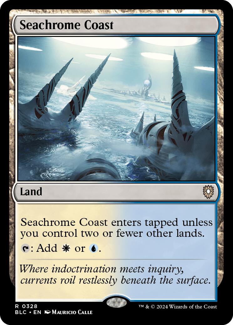 Seachrome Coast [Bloomburrow Commander] | Local Legends