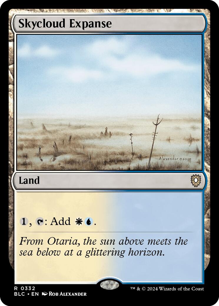 Skycloud Expanse [Bloomburrow Commander] | Local Legends