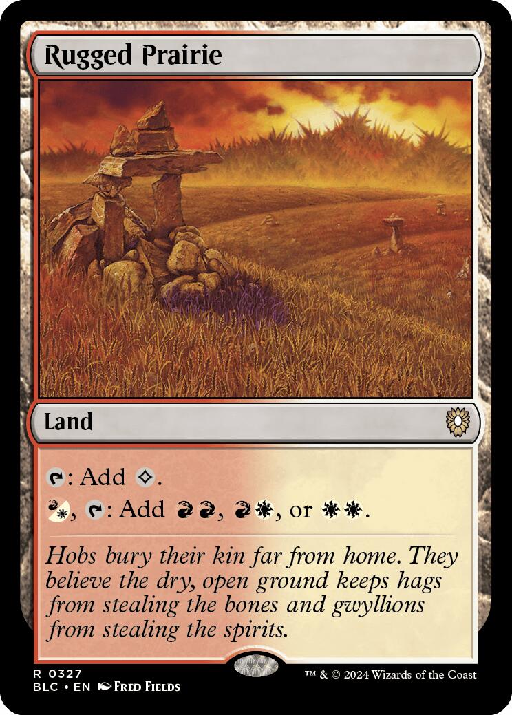 Rugged Prairie [Bloomburrow Commander] | Local Legends