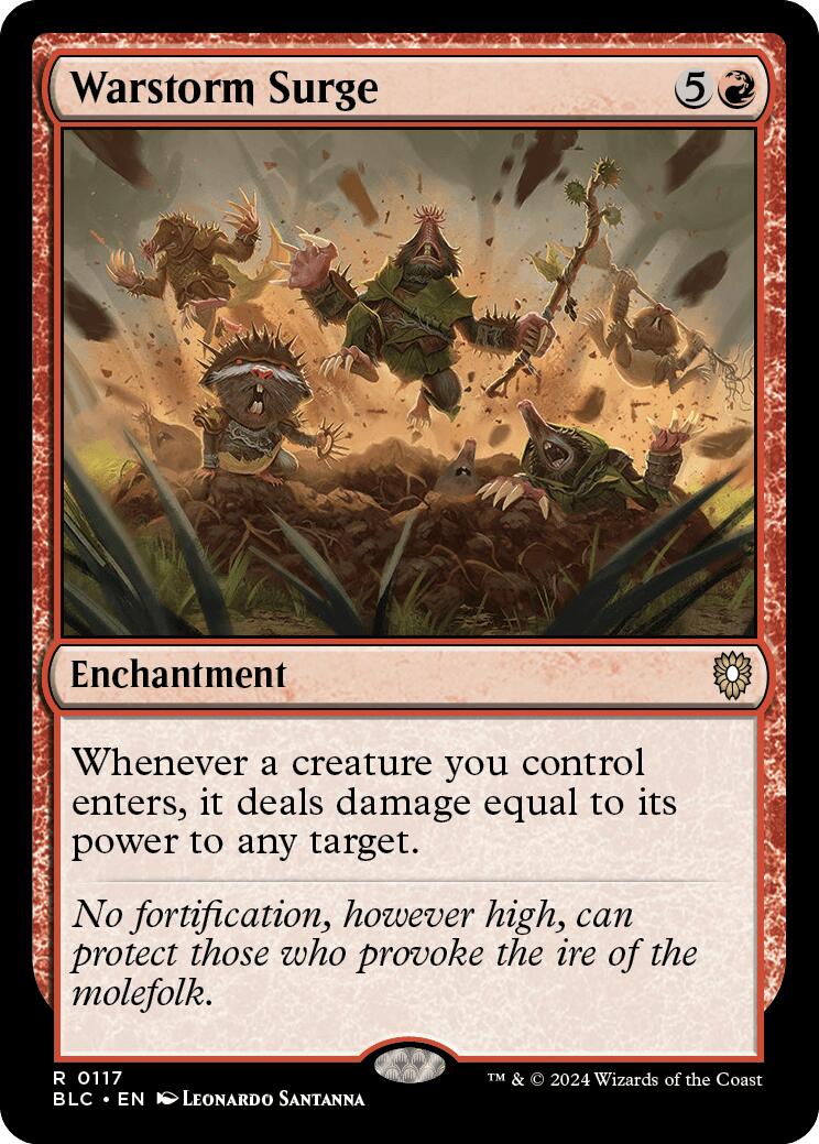 Warstorm Surge [Bloomburrow Commander] | Local Legends