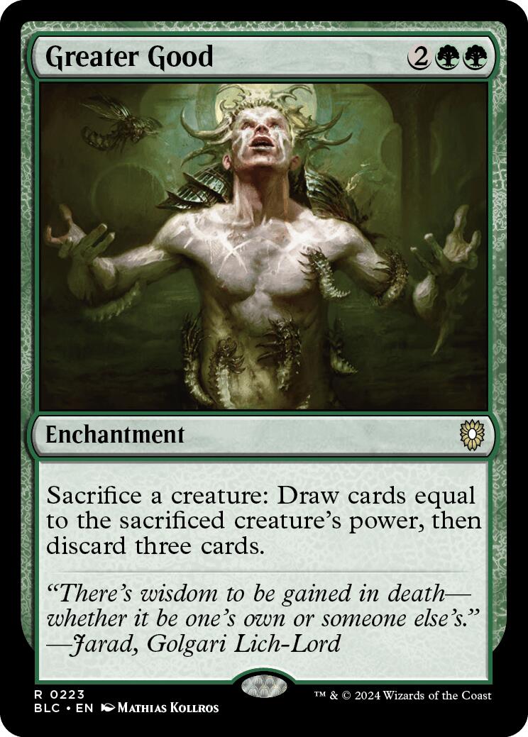 Greater Good [Bloomburrow Commander] | Local Legends