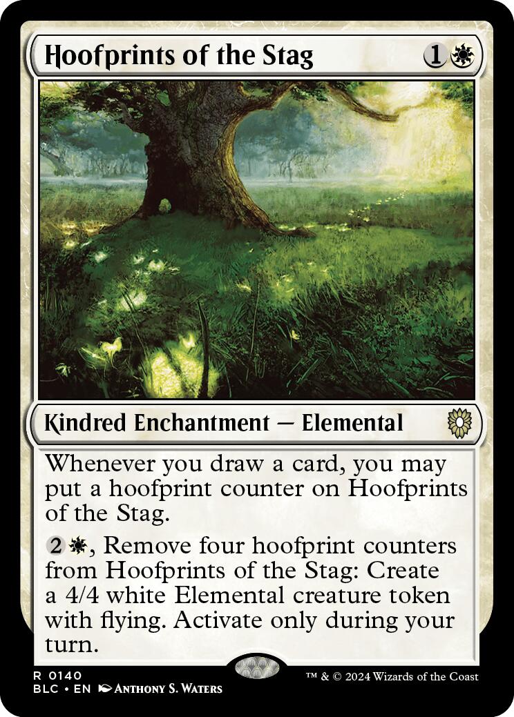 Hoofprints of the Stag [Bloomburrow Commander] | Local Legends