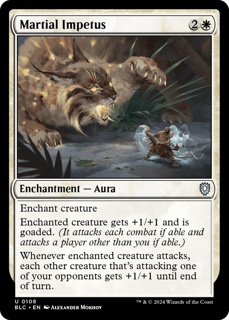 Martial Impetus [Bloomburrow Commander] | Local Legends