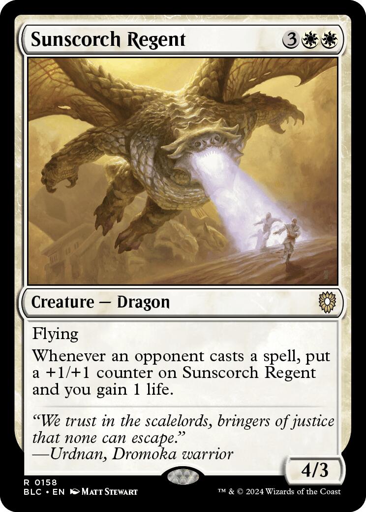 Sunscorch Regent [Bloomburrow Commander] | Local Legends