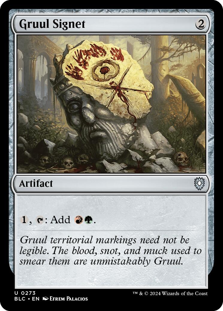 Gruul Signet [Bloomburrow Commander] | Local Legends