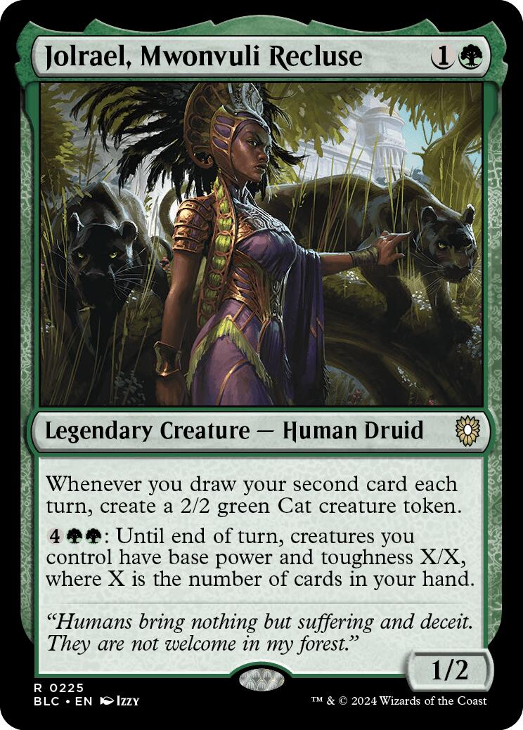Jolrael, Mwonvuli Recluse [Bloomburrow Commander] | Local Legends