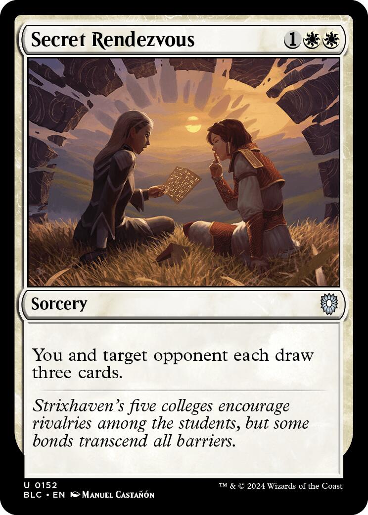 Secret Rendezvous [Bloomburrow Commander] | Local Legends