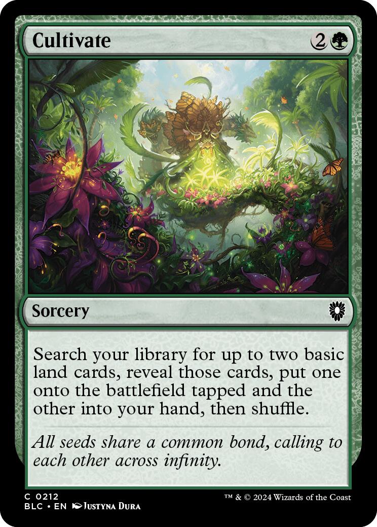Cultivate [Bloomburrow Commander] | Local Legends
